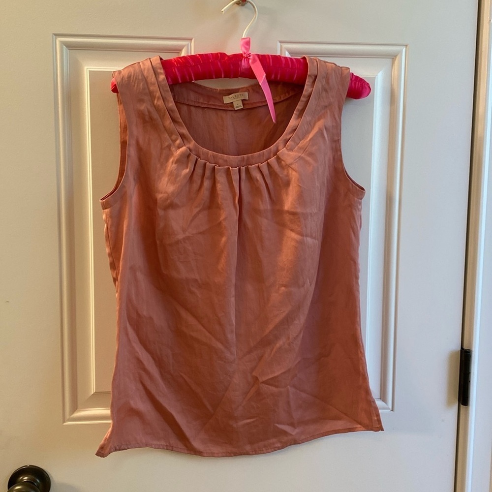 Talbots sleeveless top